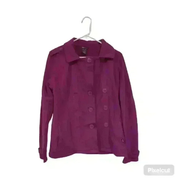 Oakley Women's Medium Deep Fuchsia Pea Jacket - Picture 1 of 6